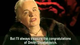 TATIANA NIKOLAYEVA talks about Shostakovich [upl. by Ruttger]