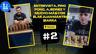 Entrevista ping pong partidas y mucho más con el flamante MI Juan Martín Ibarra 🔥♟😎 [upl. by Ledeen]