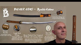 Byakko Katana by Balaur Arms  Kult of Athena REVIEW [upl. by Crispin]