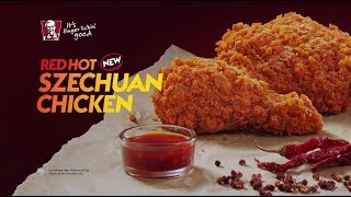 KFC Red Hot Szechuan Chicken [upl. by Ahsied]