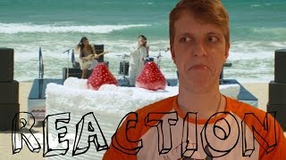 First Time Watching DNCE  Cake By The Ocean REACTION [upl. by Nasar303]