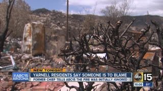 Yarnell residents say someone is to blame [upl. by Aramak]