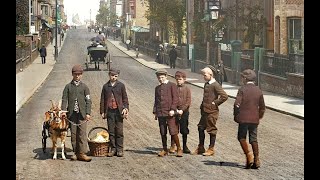 Great Britain in the 1890s  1900s Victorian Era  55 Extremely Rare Exciting Photos Colorized [upl. by Delija]