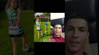 Whatever You Land On Crossbar It 🙈⚽️ see the video Ronaldo foryou shorts [upl. by Philo]