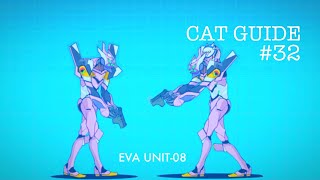 The Battle Cats Cat Guide 32  Eva Unit08 [upl. by Adanama639]