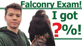 UK Falconer Attempts American EXAM  can a UK Falconer pass an American Exam  UK VS USA Falconry [upl. by Otipaga]