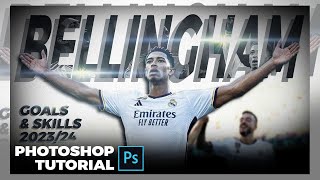 Sports Graphic Youtube Thumbnail  PHOTOSHOP TUTORIAL [upl. by Jamin]