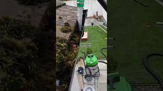 Gutter cleaning in Edinburgh with our predator vac gutterclean edinburgh [upl. by Avrit366]