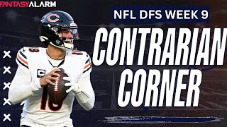 2024 NFL DFS DraftKings amp FanDuel Week 9 Contrarian GPP Top Picks [upl. by Jenilee]