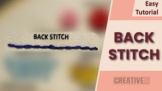 Perfecting the BACK STITCH  Essential Hand Embroidery Guide  Creative Seed [upl. by Etnohs292]