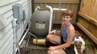 How To Change the Sand in your Pool Filter With Plumbing Instructions [upl. by Yeslrahc]