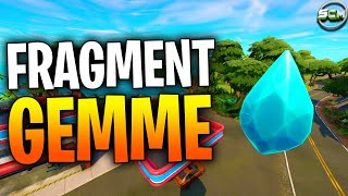 RAMASSER DES FRAGMENTS DE GEMMES A DES STATIONS SERVICE FORTNITE EMPLACEMENT GEMME FORTNITE DÉFI [upl. by Iinden321]