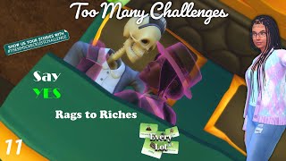 Bad Babysitters  Too Many Challenges  Episode 11 TheSimsChecklistChallenge [upl. by Ahsiatal395]