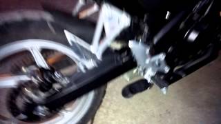 2012 Honda CBR 250R  Low Industries Custom Shorty Slipon Exhaust [upl. by Eissel]