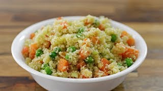 How to Make Cauliflower Rice  Cauliflower Fried Rice Recipe [upl. by Iblehs]