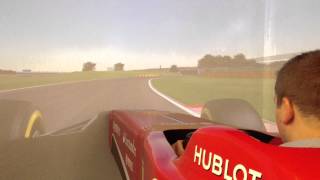 Driving Ferrari F1 Simulator [upl. by Latouche]