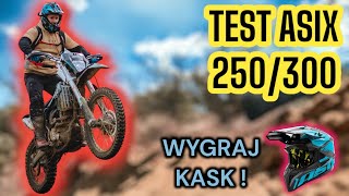 TEST CROSÓW ASIX 300 250 WYGRAJ KASK I INNE AKCESORIA [upl. by Nameloc]