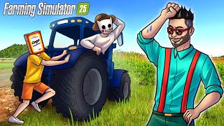 НОВЫЙ СИМУЛЯТОР ФЕРМЫ БЕЗ ДЕНЕГ И НА МАКСИМАЛЬНОЙ СЛОЖНОСТИ FARMING SIMULATOR 25 [upl. by Ahsimit264]