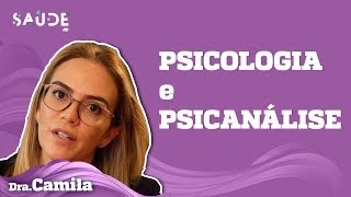 Quais as diferenças entre PSICÓLOGO e PSICANALISTA  Dra Camila [upl. by Norred778]