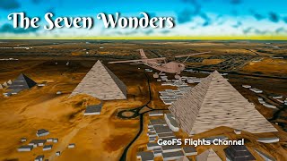 GeoFS The Seven Wonders Cinematic Film  GeoFS Flights Channel [upl. by Kilby213]