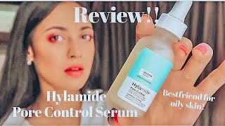 How to use Hylamide Pore Control Serum Review  DECIEM [upl. by Nolyaw]