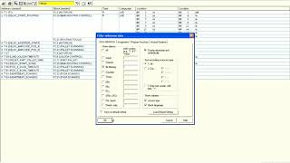 Simatic manager Cross reference filter the data [upl. by Eadmund330]