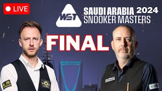 Judd Trump vs Mark J William  Saudia Arabia Snooker Masters 2024  Final [upl. by Petr]