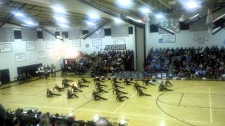 Quince Orchard High School Pom Competition 2013 [upl. by Adnara349]