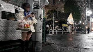 Night walk4K Shinjuku ⇒ Okubo Park Feburary 29 2024 [upl. by Inaliel]