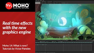 Moho 14 Tutorials Real time effects with the new graphics engine [upl. by Aneehsyt100]