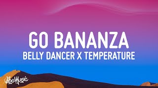 Belly Dancer x Temperature TikTok Remix dont be shy girl go bananza [upl. by Atinat]