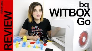 bq Witbox Go impresora 3D súper DIVERTIDA [upl. by Awahsoj133]