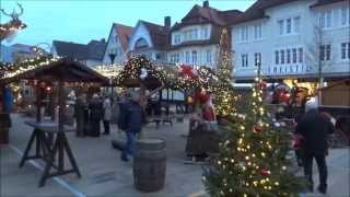 quotWeihnachtstraum 2014quot  Bad Salzuflen  Fußgängerzone [upl. by Hardi542]