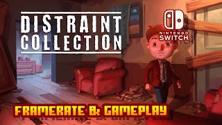 Distraint Collection  Nintendo Switch  Framerate amp Gameplay [upl. by Oinotnaocram546]