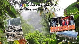 Dominica  AIDA Diva Kreuzfahrt Karibik 2016 [upl. by Carbo]