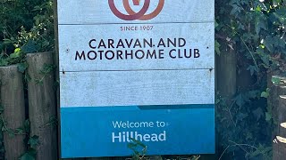 Hillhead caravan and motorhome club site  September 2024 [upl. by Nasho]