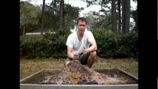 Preparing Square Foot Garden Soil [upl. by Hgieliak]