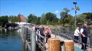 Per Schiff auf dem Chiemsee zur Fraueninsel und Herreninsel [upl. by Annaiuq]