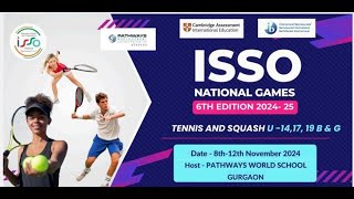 Day 4 Isso tennis U 141719 Pathways world school Gurugram [upl. by Kimmy]