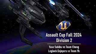 UT2004 Fall 2024 Assault Cup  Div 2  Yaso Subibi vs Team Chong  Leglock Enjoyers vs Team Yk [upl. by Azar]