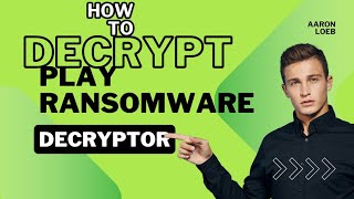 How to Decrypt PLAY Ransomware decryptor play ransomware decryptorsorgplayransomwaredecryptor [upl. by Hinze]