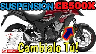 COMO cambiar RETENEDORES retén barrales suspensión HONDA CB500X  CBR500 seal fork oil paso a paso [upl. by Argella]