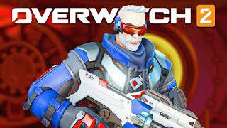 Overwatch 2  Soldier 76 Interactions with Other Heroes [upl. by Ococ]