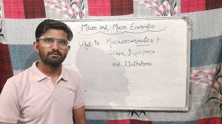 what is macroeconomics  scope  importance and limitations of macroeconomics [upl. by Nsaj]