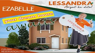 HOUSE amp LOT FOR SALE WITH 2 BEDROOMS amp 1 TOILETBATH  CAMELLA EZABELLE [upl. by Alya]