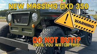 THE NEW MASSIMO “Mini Jeep” GKD350 Full review [upl. by Zimmerman]