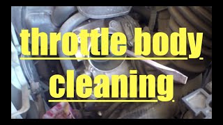 Simple FOLLOW clean throttle body Toyota Matrix Corolla √ Fix it Angel [upl. by Hakan]