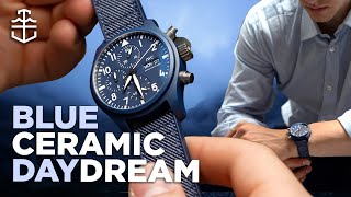 IWC Pilots Chronograph Oceana  the brands coolest 2023 release [upl. by Chien]