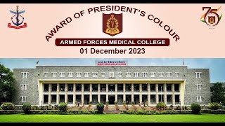 Presentation of Presidents Colours to AFMCPune LIVE 01122023  0715 AM [upl. by Keynes599]