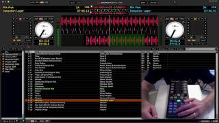 Traktor Kontrol X1 with Scratch Live 20  part 2 [upl. by Lasiaf]